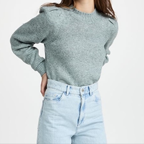 Faherty Sweaters - Faherty Women's Crew Neck Sweater in Light Gray